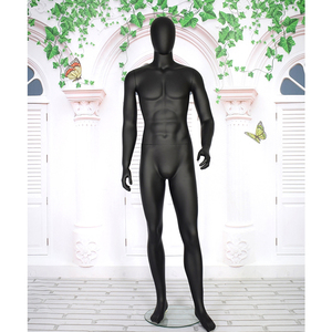 Venta caliente ventana accesorio de cuerpo completo vestido de negro mate hombre maniquí <span class=keywords><strong>para</strong></span> la pantalla - Product Image 2