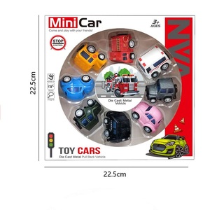 12pc/présentoir en boîte 48 pièces/carton à collectionner graffiti alliage retirer mini voiture jouets <span class=keywords><strong>pour</strong></span> enfants de 3 ans et plus - Product Image 6