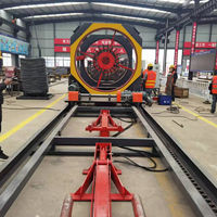 Ligne de traitement de cages en acier pour barres d'acier haute résistance, avec soudage automatique CNC robuste, compatible, état neuf