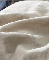 Parure de lit en lin français personnalisée, draps et housse de couette, 300 fils, qualité écologique, toutes saisons, fabriqué en Chine, vente en gros