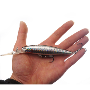 เหยื่อตกปลาแบบแข็งสีดำเหยื่อล่อปลาซิว101DD จากประเทศจีนขนาด10ซม. 15กรัม - Product Image 5