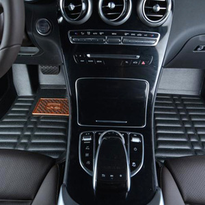 Tapis de sol de voiture 5D universels lavables et pressés à chaud, en cuir de luxe, tapis de voiture 3D imperméables, accessoires automobiles 2024 - Grande Vente - Product Image 5