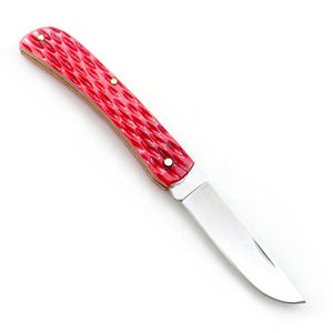 جيب السكاكين عظم البقر مرآة بمقبض شفرة المحمولة سكين للفرد - Product Image 2