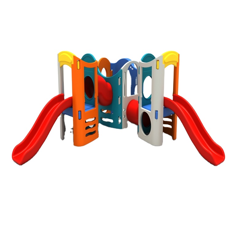 Kid plastic playhouse slide  toys indoor outdoor games funtional LLDPE material products