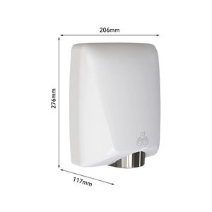 Secador <span class=keywords><strong>de</strong></span> Manos Eléctrico <span class=keywords><strong>de</strong></span> Pared <span class=keywords><strong>de</strong></span> Alta Velocidad <span class=keywords><strong>de</strong></span> 1600 W para Baño, Secador <span class=keywords><strong>de</strong></span> Manos Automático <span class=keywords><strong>de</strong></span> Velocidad - Product Image 6