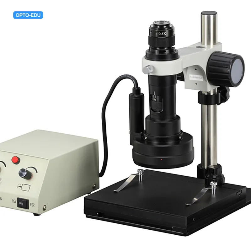 OPTO-EDU A21.16093D電動回転ズームモノビデオ顕微鏡