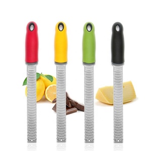 Rallador y rallador de queso duro, multiusos, de alta calidad, acero inoxidable, afilado, grueso, para ajo, zanahorias, queso, Nutmeg - Product Image 2