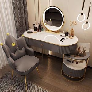 Produits <span class=keywords><strong>de</strong></span> maquillage au design simple <span class=keywords><strong>accessoires</strong></span> <span class=keywords><strong>de</strong></span> commode blanche pour <span class=keywords><strong>coiffeuse</strong></span> <span class=keywords><strong>de</strong></span> chambre avec chaises pour professionnels - Product Image 4