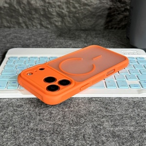 Funda Magnética Mate Translúcida para <span class=keywords><strong>iPhone</strong></span> 17 14 15 16 Pro Max 17 Air, con Marco Refrigerante, Cobertura Total de Lente y Protección Antigolpes - Product Image 6
