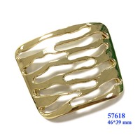 Breloques en alliage pour chaussures, clips plats réglables pour sandales, accessoires pour chaussures décontractées pour femmes