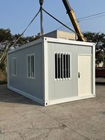 Maisons Modulaires Préfabriquées en Acier de Haute Qualité 20/40 Pieds, Conteneur d'Expédition pour Bureau et Maisonnette