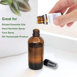 <b>30ml</b> Amber Cylindrical Glass Sprayer <b>Bottle</b> Light Blocking Brown <b>Bottle</b> for <b>Perfumes</b> and Cosmetics - Product Image 5