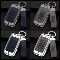 Étui de clé de voiture en alliage de zinc de qualité supérieure et élégant pour la nouvelle version des Rolls-Royce Cullinan, Phantom, Ghost, Wraith et Dawn.
