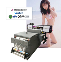 Printer Label DTF 24-Inci I3200 dengan Kepala Cetak Baru yang Laris Terjual, 650mm Inkjet Otomatis dengan Tinta Pigmen.