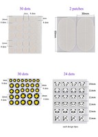 Meilleur et vente chaude 12mm 8mm hydrocolloïde avec autocollant de patch d'acné d'huile pour l'élimination de l'acné