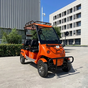 Voiture <span class=keywords><strong>de</strong></span> <span class=keywords><strong>golf</strong></span> électrique professionnelle Q8 4P, moteur sans balais 60V80AH, freins à disque sur 4 roues, roues en alliage d'aluminium, transport sur le parcours <span class=keywords><strong>de</strong></span> <span class=keywords><strong>golf</strong></span> - Product Image 5