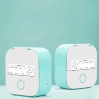 Imprimante Photo Thermique Mini Portable pour Étudiants, Correction de Questions, Compatible Mini Imprimante d'Étiquettes d'Étiquettes de Prix, Usage Domestique