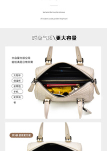 Bolso de Diseñador y Bolso de Mano, Bolsos de Moda Cruzados al Hombro, Bolsos de Mano para Mujer, Bolsos de Cuero Genuino para Dama - Product Image 3