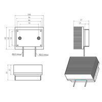 Refroidisseur thermoélectrique 12V 24V 48V DC, module Peltier, unité de réfrigération R404a pour équipement industriel