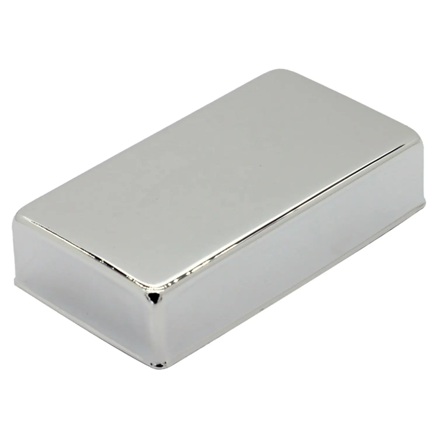 Wholesale high quality Closed style Blank Nickel silver humbucker Lp guitar pickup cover for electric pickup kits