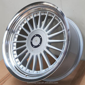 F881803 18x8,5 18x10 19x8,5 19x10 Silver Machine Lip Alta calidad Sainbo <span class=keywords><strong>Riims</strong></span> Mags Old School Classic Car Ruedas de aleación de aluminio - Product Image 6