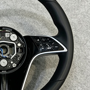 Modification et amélioration du volant en cuir noir sport pour Mercedes Benz E W213 <span class=keywords><strong>GLE</strong></span> W167 S W221 W222 W223 C GLC CLS - Product Image 5