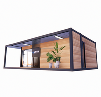 Cabane en A pour le glamping |   Maison préfabriquée modulaire pour camping de villégiature |   Chalet de montagne en verre de luxe prêt à être expédié