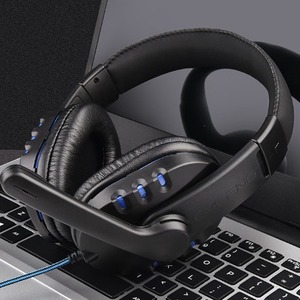 Auriculares Ovleng P3 con cable y controlador dinámico para juegos y música en portátiles - Product Image 1