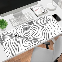 Tapis de souris de jeu personnalisé DIY, taille XL, caoutchouc naturel, carré, épaisseur 2-5 mm, tapis de clavier en stock
