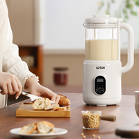 Huishoudelijke Duitse sojamelkmaker, 1,5 liter capaciteit, multifunctioneel, eenvoudig te reinigen, warmtebehoud, 12 messen, reservering/fruitsap