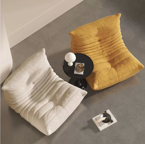 <span class=keywords><strong>Canapé</strong></span> compressible moderne en mousse de haute qualité, ensemble de canapés Caterpillar compressés, fauteuil de lecture confortable, pouf paresseux en latex - Product Image 5