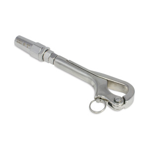 Gancho de Cuello de Ganso Pelican de Acero Inoxidable 316 con Conector de Varilla Recta, Herrajes de Aparejo Marino - Product Image 4