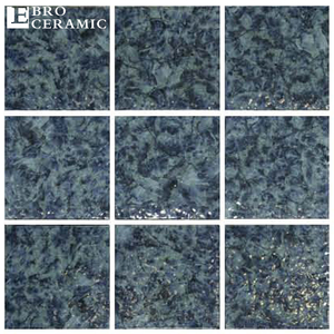 Carreaux de sol extérieurs bleus en pierre de sable 150x150mm Carreaux de mosaïque en porcelaine <span class=keywords><strong>Piscine</strong></span> - Product Image 3