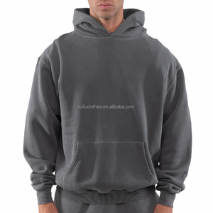 Sweat-shirts unisexes de haute qualité, imprimés à la demande, sweats-shirts surdimensionnés pour hommes, sweats-shirts en molleton de coton pour hommes - Product Image 1