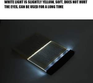 Lámpara de Lectura LED Recargable por USB para Estudiantes, Luz Nocturna de Brillo Ajustable para Interiores, Venta al Por Mayor - Product Image 4