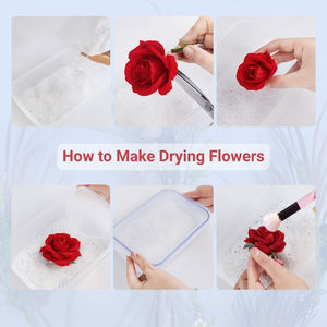 Meilleur Gel de Silice en Poudre pour Séchage de Fleurs Séchées 1000g, Absorbeur d'Humidité Premium, Longue Durée, Naturel, Sûr, Conservation, SiO2 Pureté 100% - Product Image 3