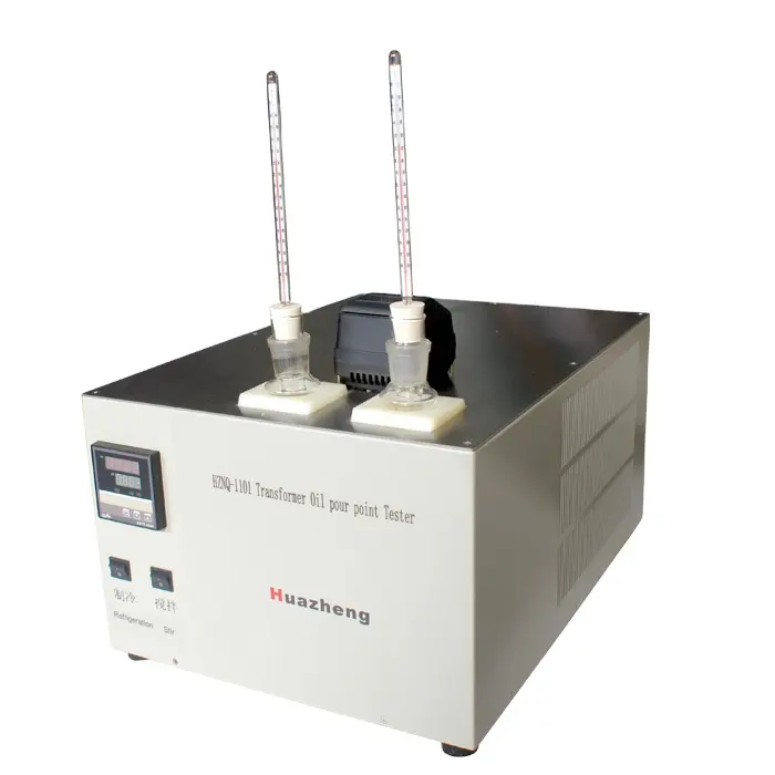ASTM D97流動点試験装置および実験室潤滑油分析用ASTM D2500クラウドポイントテスター