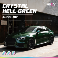 Film de protection de peinture (PPF) en vinyle TPU vert cristal pour carrosserie automobile, film de changement de couleur, prix de gros