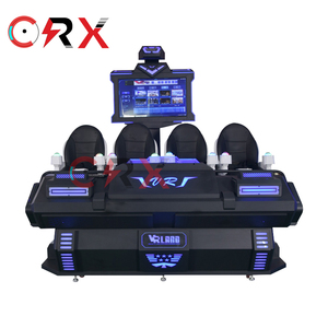 Bán nóng VR thực tế ảo Điện Ảnh giả lập nhiều người chơi chuyển động 4 chỗ cho trong nhà cho các trung tâm mua sắm - Product Image 1