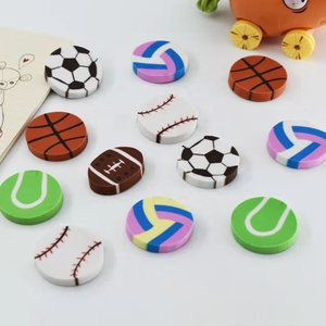 Borradores con Diseño de Balones Deportivos de 3 cm, Surtido de Borradores de Lápiz Novedosos al por Mayor para Premios, Regalos y Recompensas - Product Image 6