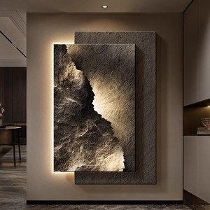 High-end suggestivo portico parete arte decorazione per la casa pittura soggiorno corridoio sfondo parete Glow arenaria murale - Product Image 1