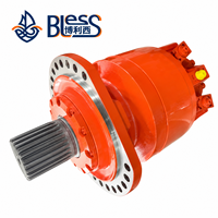 Moteur HMS83 6679 8328 10019 Couple nominal 39825 N.m Couple maximal 63721 N.m 220 KW Port ISO6162