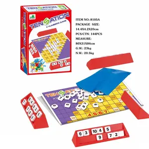 Tischspiel zum Mitnehmen für die ganze Familie Englisch-Alphabet-Wort-Puzzle-Spiel lustige Familienspiele