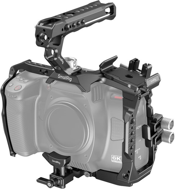 Camera Cage Basic Kit for Blackmagic Design Cinema Camera 6K, Full Cage for BMCC 6K- 4574