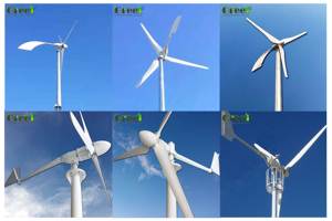 1 кВт 2 кВт 3 кВт 5 кВт 10 кВт ветряная турбина с горизонтальной осью, простая установка с автономной сеткой - Product Image 2