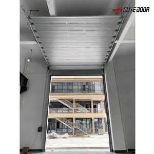 Factory Cheap Steel Vertical Factory Lifting Automatic Sliding Warehouse Overhead Industrial Door