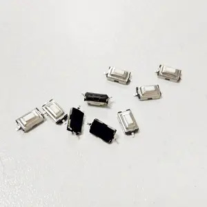 Mini interruptor tático tipo 2pin smd, 3x6x2.5mm sem gravação