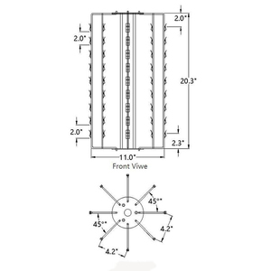 Rotatif 144 pour <span class=keywords><strong>Clipper</strong></span> Clip Strips Présentoir Support de vente au détail en fer pour le magasin de chips de pomme de terre et l'utilisation promotionnelle - Product Image 3