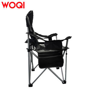 Silla Plegable para Exteriores Woqi, Silla Portátil para Playa y Camping, Asiento de Espuma Gris Claro, Diseño Compacto - Product Image 2