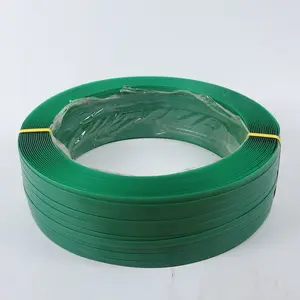 6mm 19mm usado transparente pet plástico cinta clara pet cintas banda fabricação